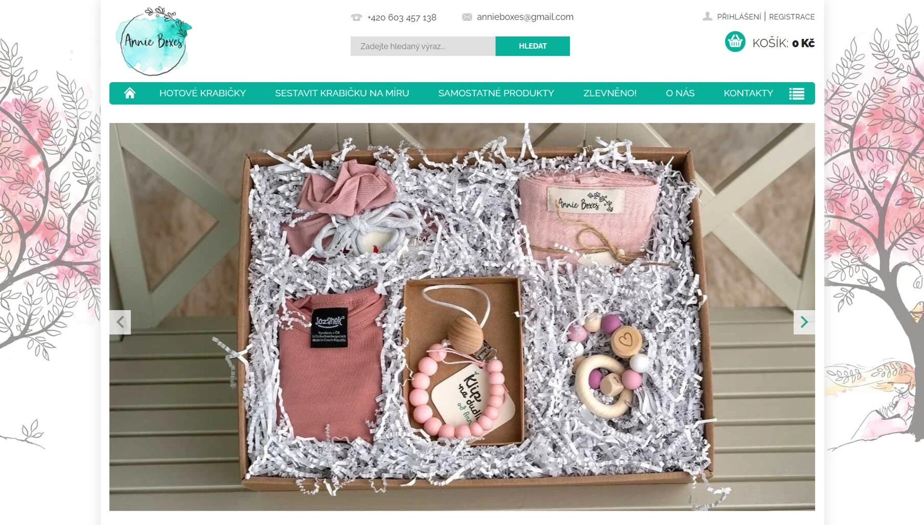 Existující ukázka realizace Annie Boxes